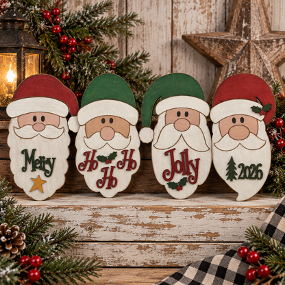 Christmas Words and Icons Bundle | Laser Cut SVG Files