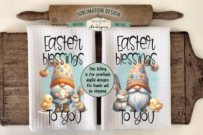 Easter Towel Designs - Bundle of 16 - Kitchen Towel Sublimation Designs
