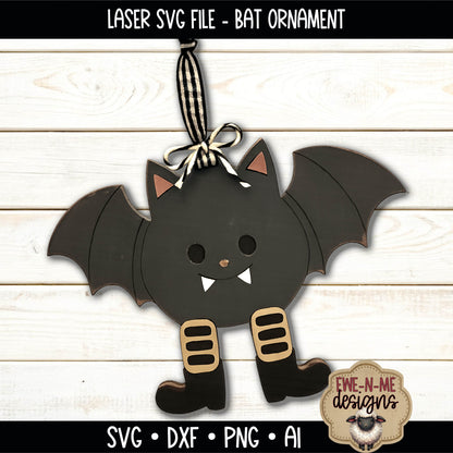Layered Bat Ornament | Laser Cut SVG File