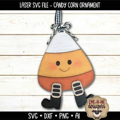 Layered Candy Corn Ornament | Laser Cut SVG File