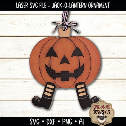 Layered Jack O Lantern Ornament | Laser Cut SVG File