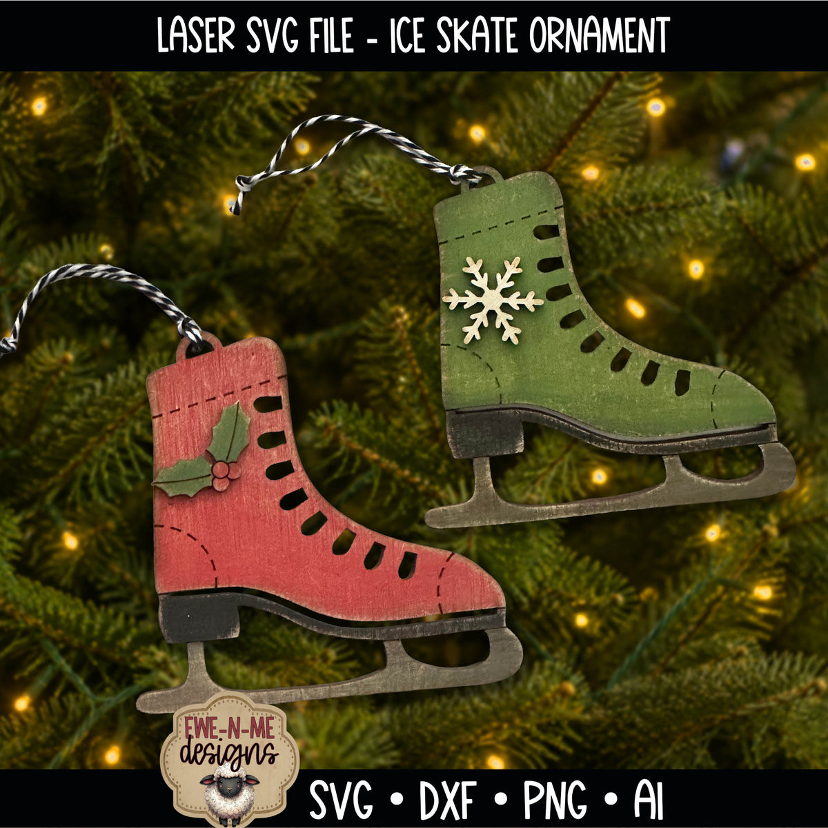 Vintage Ornament Bundle | Laser Cut SVG Files