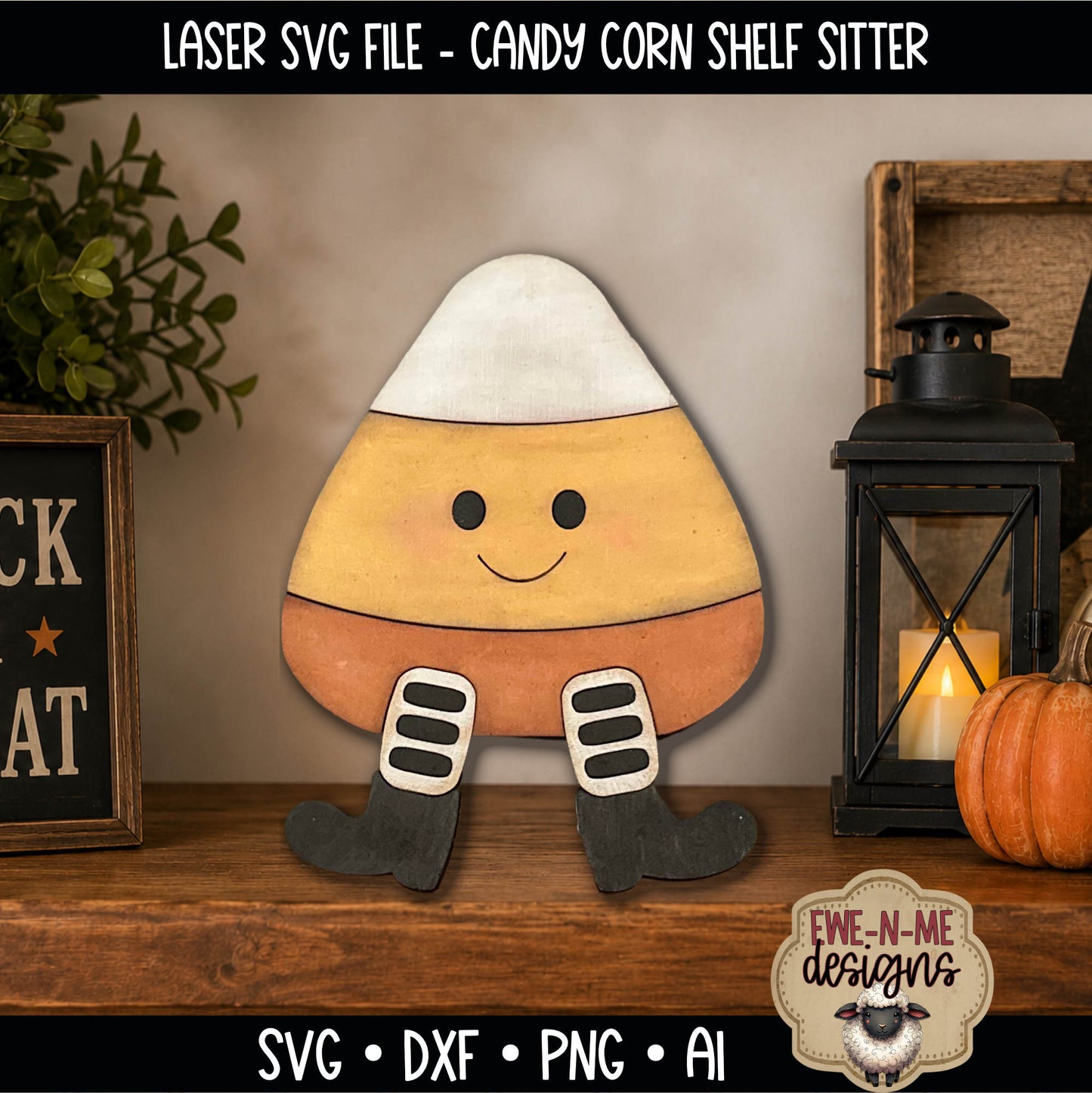 Halloween Shelf Sitter Bundle | Layered Laser Cut SVG Files