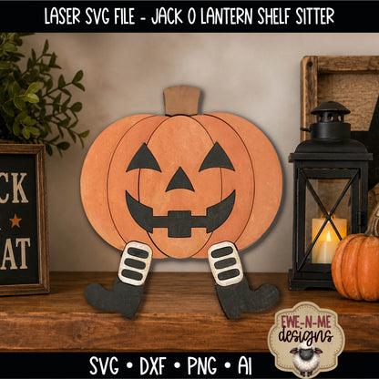 Halloween Shelf Sitter Bundle | Layered Laser Cut SVG Files
