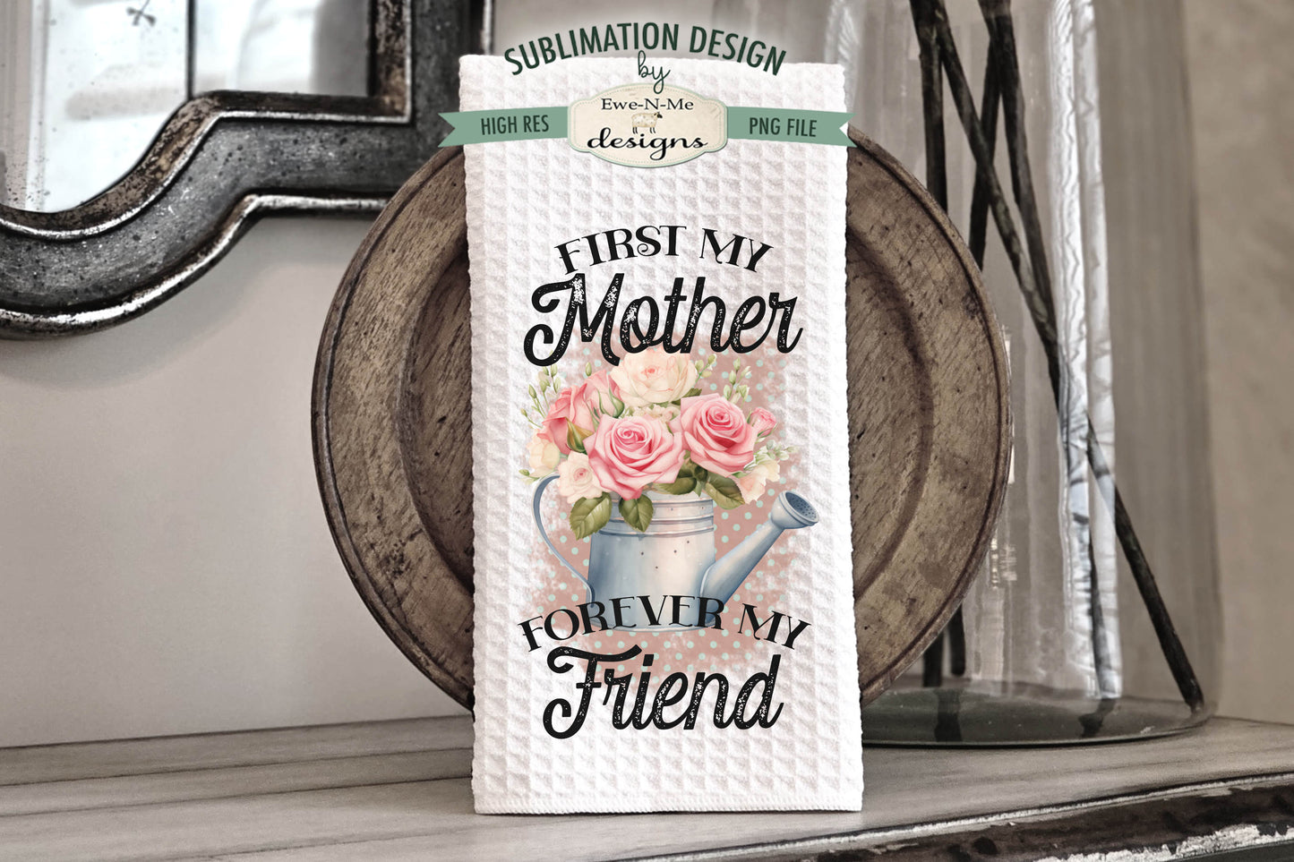 Mothers Day Bouquets - Kitchen Towel Sublimation Designs (Copy)
