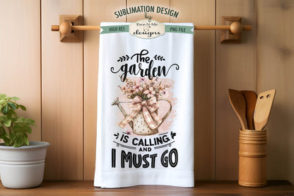 Gardening Watering Cans - Bundle of 5 - Kitchen Towel Sublimation Designs