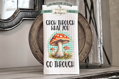 Spotted Mushrooms - Kitchen Towel Sublimation Designs