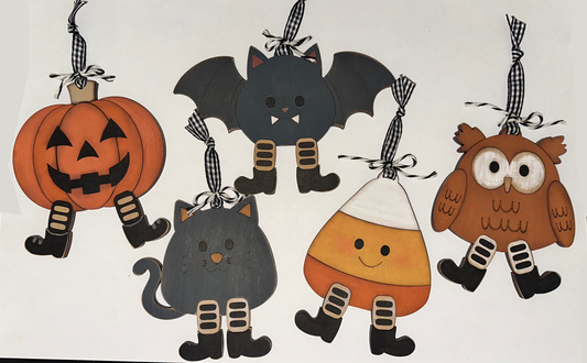 Halloween Ornament Collection | Group of 5