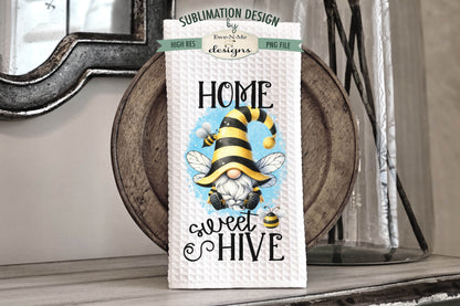 Honey Bee Gnomes - Kitchen Towel Sublimation Designs