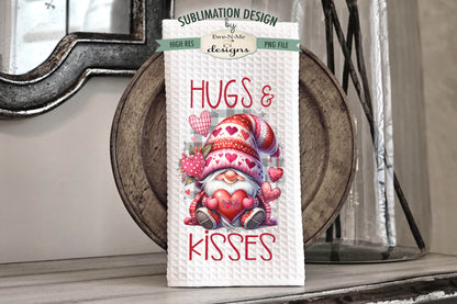 Valentine Gnome - Bundle of 5 - Kitchen Towel Sublimation Designs