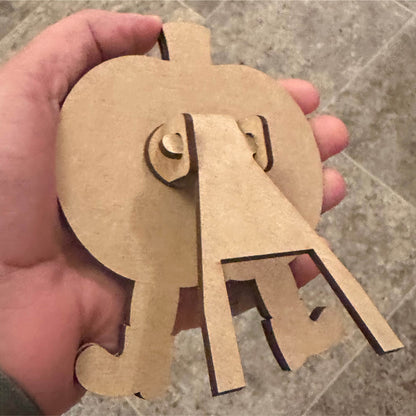 Layered Jack O Lantern Shelf Sitter | Laser Cut SVG File
