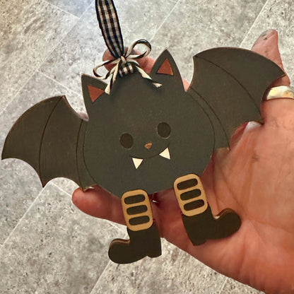 Layered Bat Ornament | Laser Cut SVG File