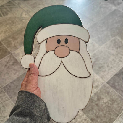Tall Santa Face - Stocking Cap | Laser Cut SVG File
