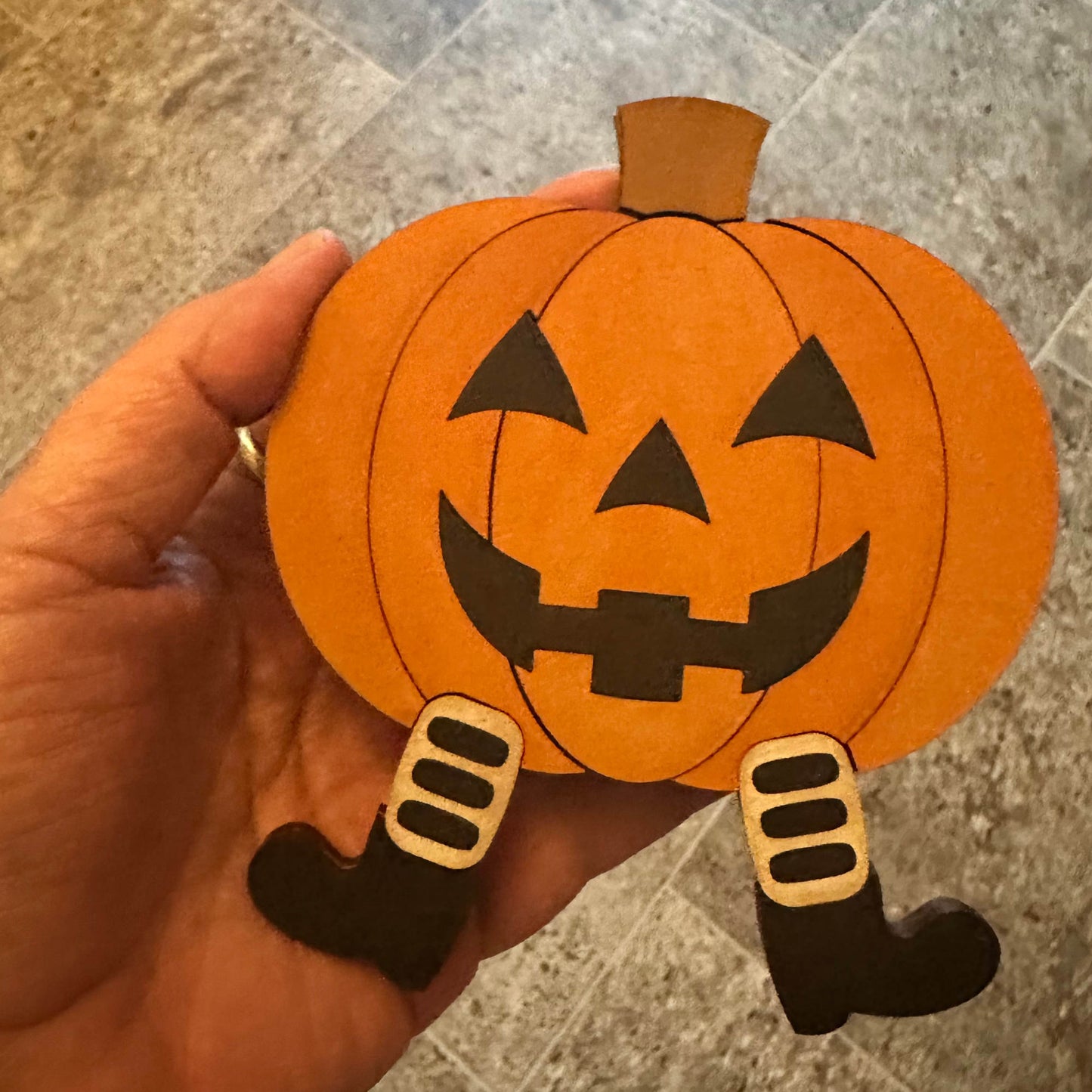 Layered Jack O Lantern Shelf Sitter | Laser Cut SVG File