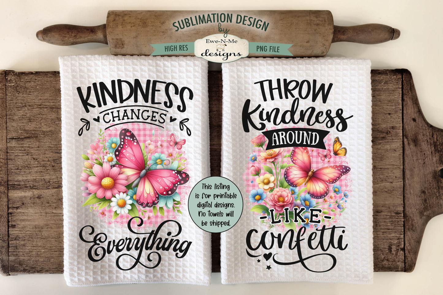 Mothers Day Designs - Bundle of 16 - Kitchen Towel Sublimation Designs