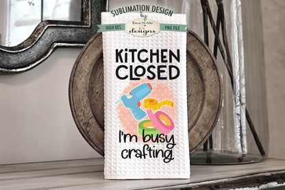 Craft Room Craft Supplies - Kitchen Towel Sublimation Designs