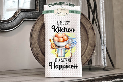 Funny Baking Themed - Kitchen Towel Sublimation Designs