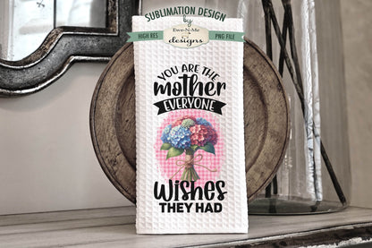 Mothers Day Bouquets - Kitchen Towel Sublimation Designs