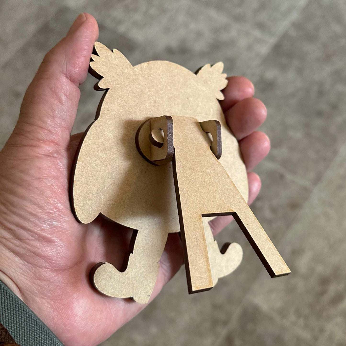 Layered Owl Shelf Sitter | Laser Cut SVG File