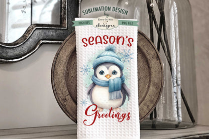 Holiday Critters - Bundle of 5 - Kitchen Towel Sublimation Designs