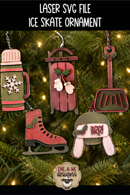 Vintage Ornament Bundle | Laser Cut SVG Files