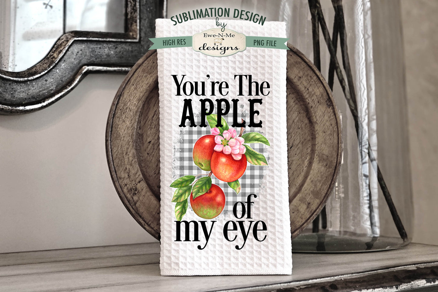 Assorted Fruits - Bundle of 10 - Kitchen Towel Sublimation Designs