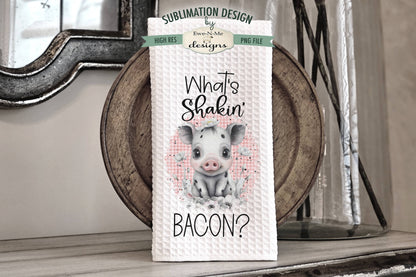 Funny Pigs - Kitchen Towel Sublimation Designs