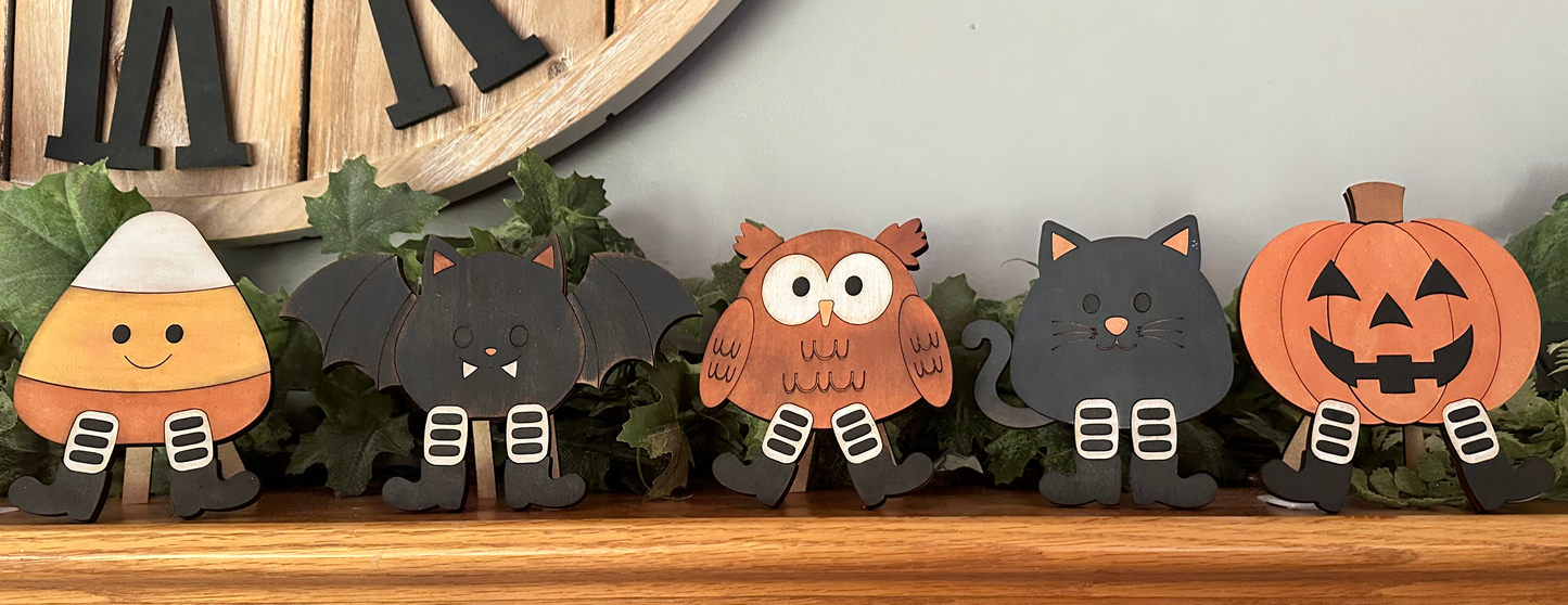 Halloween Shelf Sitter Collection | Group of 5