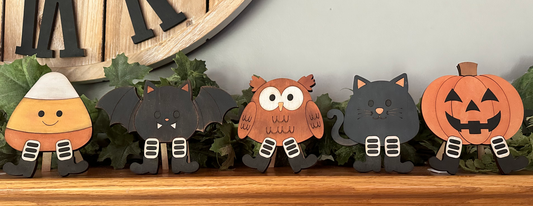 Halloween Shelf Sitter Collection | Group of 5