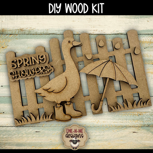 Spring Goose Fence | DIY WOOD KIT