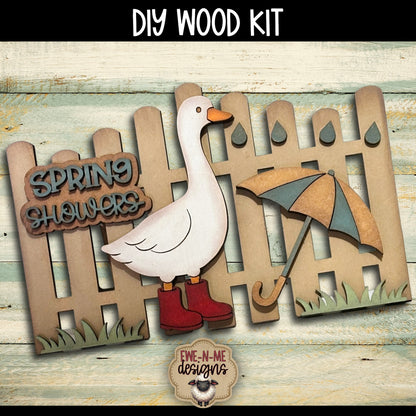 Spring Goose Fence | DIY WOOD KIT