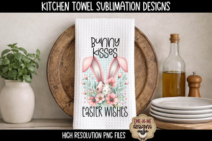 Bunny Ears Easter - Kitchen Towel Sublimation Designs