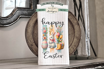 Easter Brush Strokes - Kitchen Towel Sublimation Designs