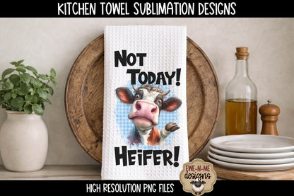 Funny Sassy Cows - Kitchen Towel Sublimation Designs
