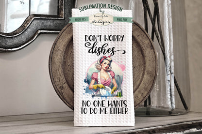 Snarky Housewives - Bundle of 5 - Kitchen Towel Sublimation Designs