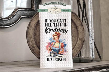 Snarky Housewives - Bundle of 5 - Kitchen Towel Sublimation Designs