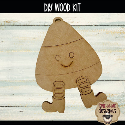 Layered Candy Corn Ornament | DIY WOOD KIT