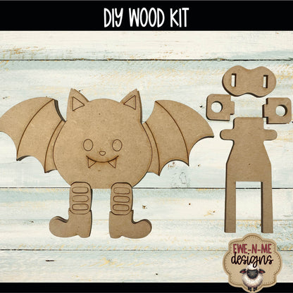 Layered Bat Shelf Sitter | DIY WOOD KIT