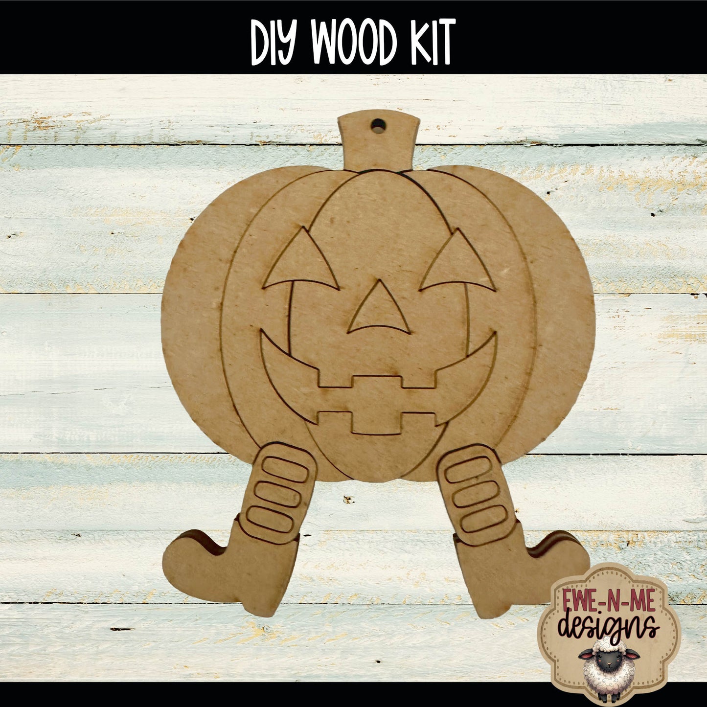 Layered Jack O Lantern Ornament | DIY WOOD KIT