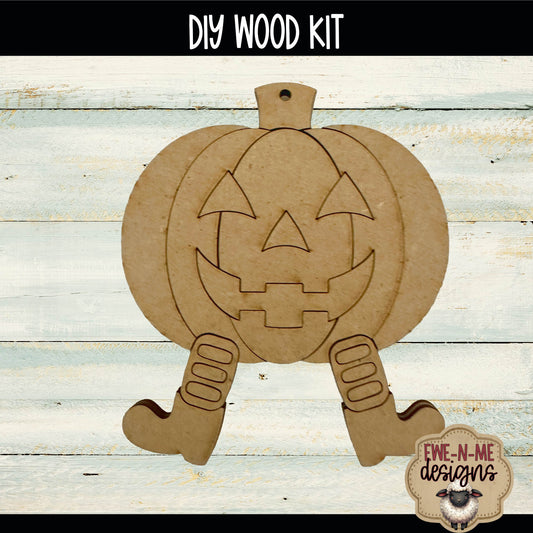 Layered Jack O Lantern Ornament | DIY WOOD KIT