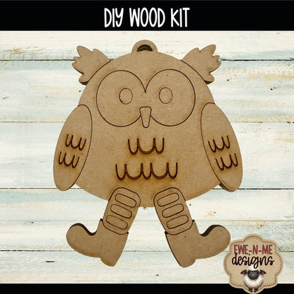 Layered Owl Ornament | DIY WOOD KIT