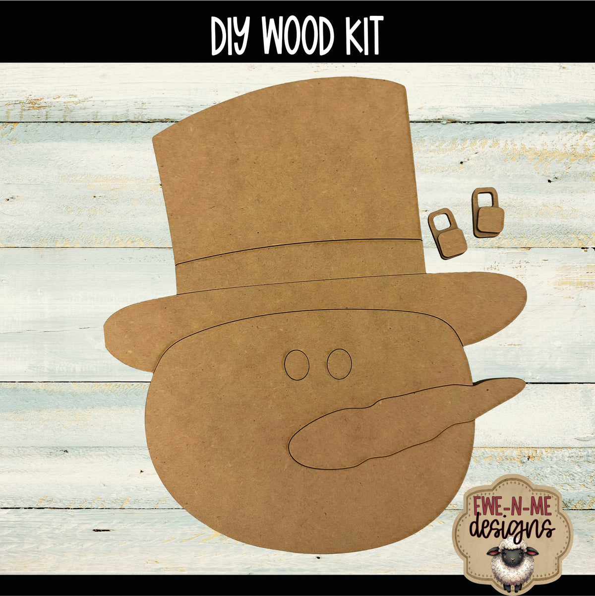 Top Hat Snowman | DIY WOOD KIT