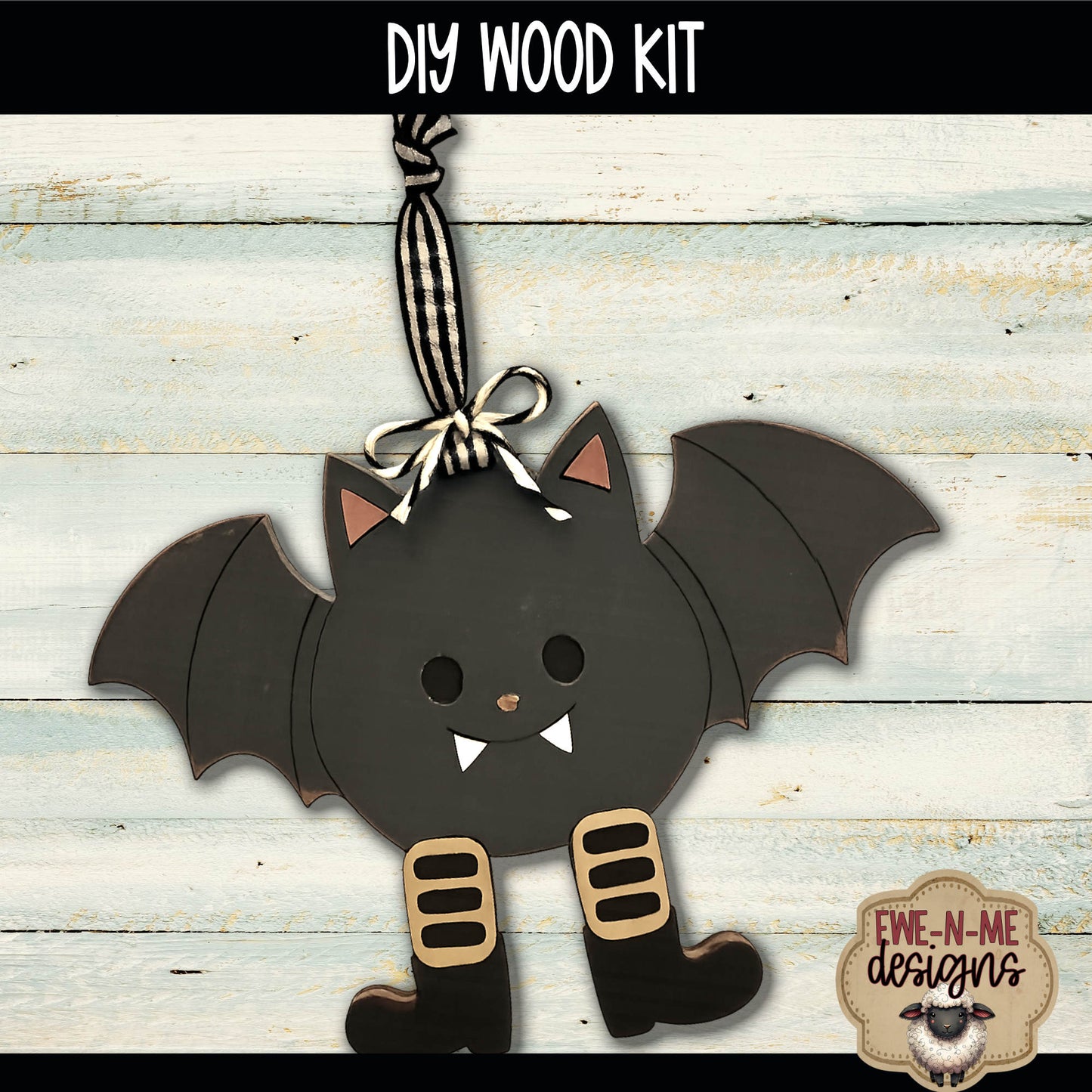 Layered Bat Ornament | DIY WOOD KIT
