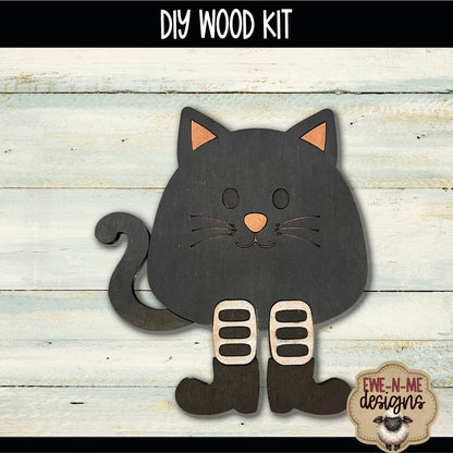 Layered Cat Shelf Sitter | DIY WOOD KIT