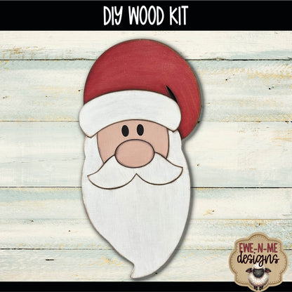 Tall Santa with Curved Hat | DIY WOOD KIT