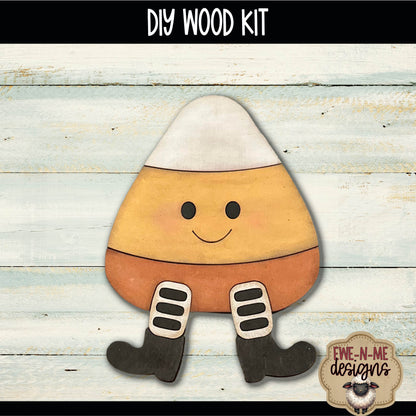 Layered Candy Corn Shelf Sitter | DIY WOOD KIT