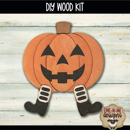 Layered Jack O Lantern Shelf Sitter | DIY WOOD KIT