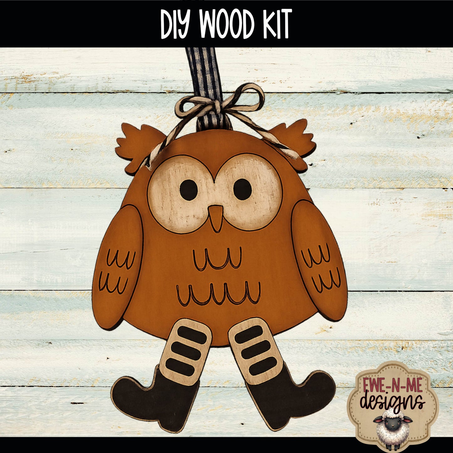Layered Owl Ornament | DIY WOOD KIT