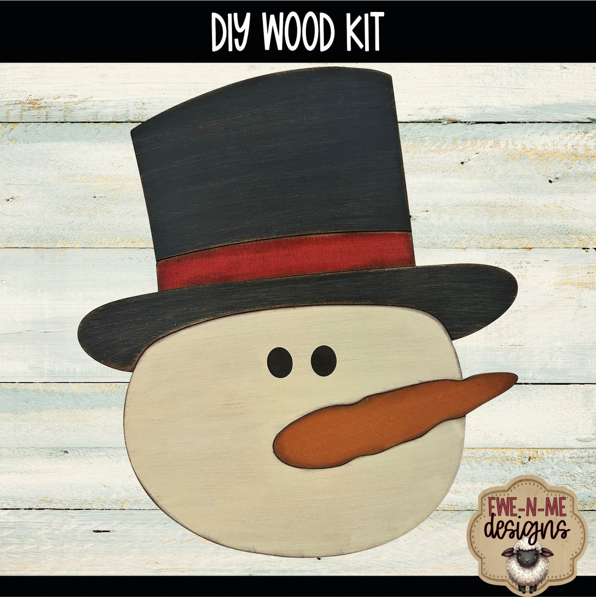 Top Hat Snowman | DIY WOOD KIT