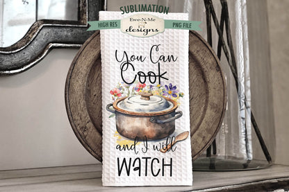 Funny Country Kitchen - Bundle of 5 - Kitchen Towel Sublimation Designs